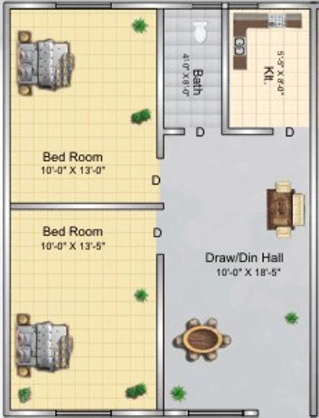 650 Sq Feet House Plan Inspiring Home Design Idea