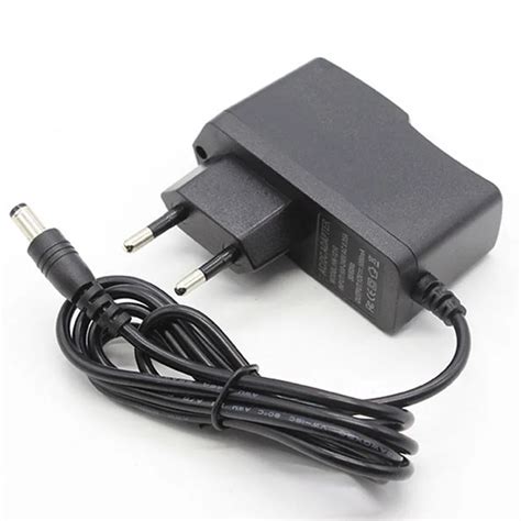 1pcs 12v 1a Ac Dc Adapter Eu Plug 100 240v 1000ma Charger Power Supply