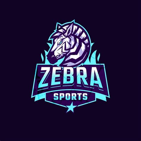 Zebra E Sports Gaming Logo Design Template — Customize It In Kittl