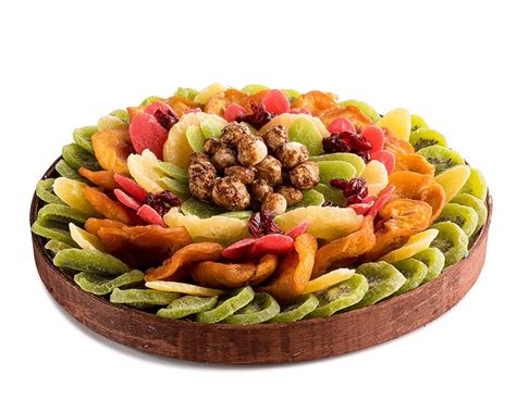 The Nuttery Premium Dried Fruit And Nuts Classic Circular T Platter