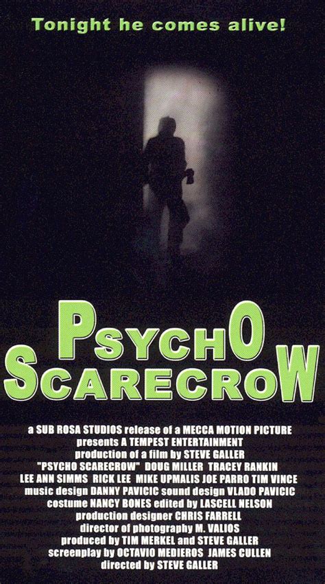 Psycho Scarecrow Where To Watch And Stream Tv Guide