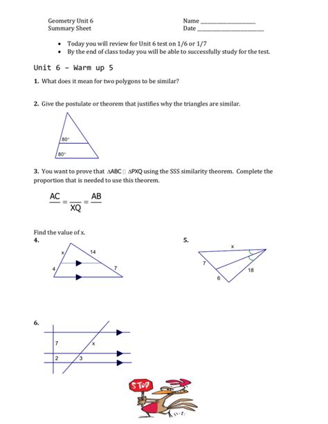 Find measures of similar triangles using proportional reasoning. Unit 6 Similar Triangles Homework 4 Similar Triangle ...