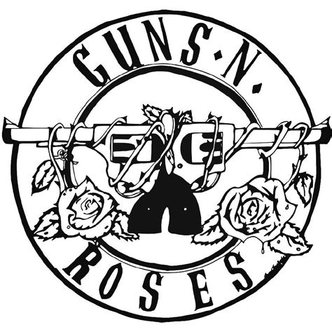 Guns N Roses Rock Band Logo Vinyl Decal Sticker Ballzbeatz Com In