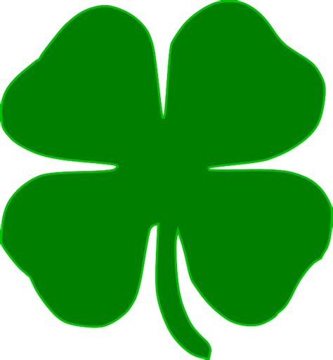Shamrock Clover Irish Four · Free Vector Graphic On Pixabay