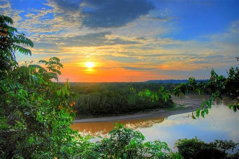 Beautiful Amazon Sunset Amazon Rainforest Photo 33124908 Fanpop