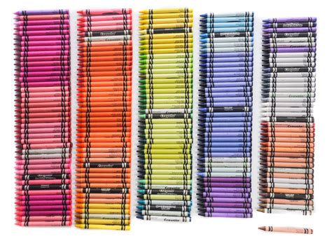 208 Count Crayola Crayons Jennys Crayon Collection
