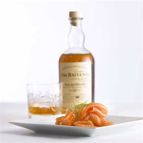 John Ross Jrs Balvenie Whisky Smoked Salmon On A Plate The John Ross