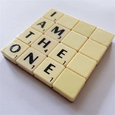 Scrabble Coasters Scrabble Tile Coasters Scrabble Coaster