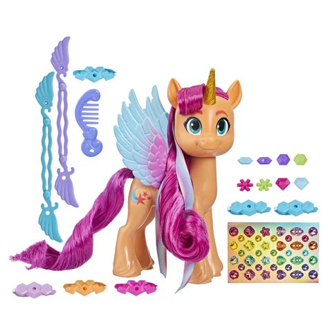 My Little Pony Toys Make Your Mark Toy Ribbon Hairstyles Sunny