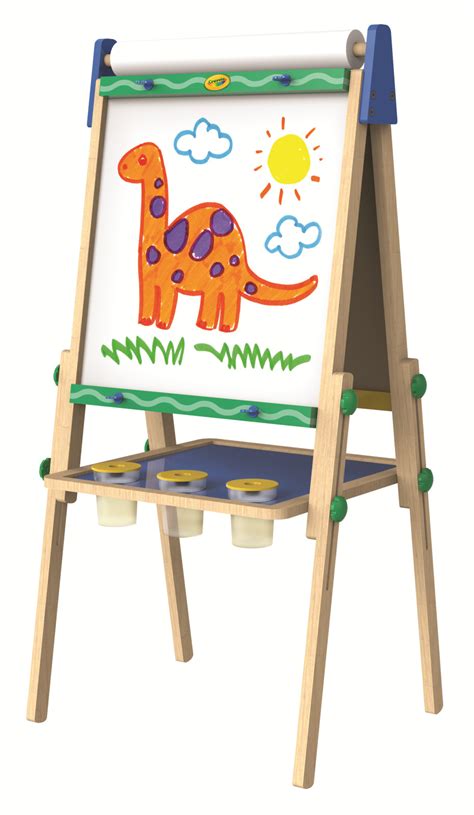 Buy Crayola Kids Wooden Art Easel At Mighty Ape Nz