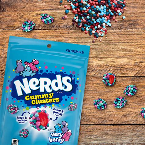 Mua Bundle Of Nerds Gummy Clusters Candy Rainbow Resealable 8 Ounce