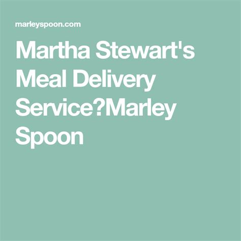 The place to shop the complete martha stewart product line from our trusted partners for the best in entertaining, dining, outdoor living, gardening and martha.com is where you can shop the complete martha stewart line from our trusted partners. Martha Stewart's Meal Delivery Service｜Marley Spoon | Meal ...