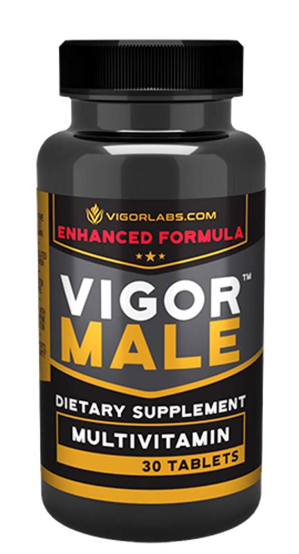 Vigor Labs Male Organic Multivitamin Supplement For Men