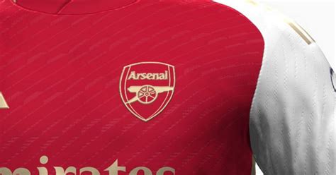 Arsenal 23 24 Home Kit Revealed