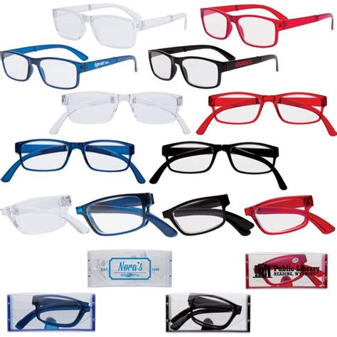 Customized Folding Reading Glasses Unisex Travel