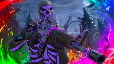 Purple Skull Trooper Is Purple Weapons Only Challenge