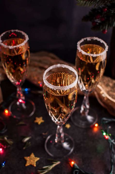 Maybe having someone else prepare your christmas lunch or dinner sounds more compelling than making a turkey or ham (or anything else). Christmas Pear Champagne Cocktail • Salt & Lavender