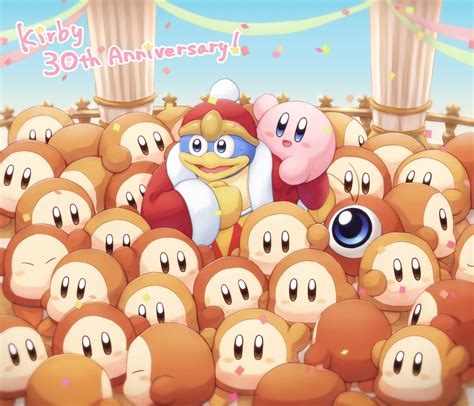 Kirby King Dedede Waddle Dee And Waddle Doo Kirby And More Drawn By Tr Gohan Danbooru