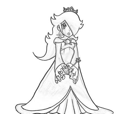 This is my collab video with the game grumps!! Rosalina Coloring Pages - Coloring Home