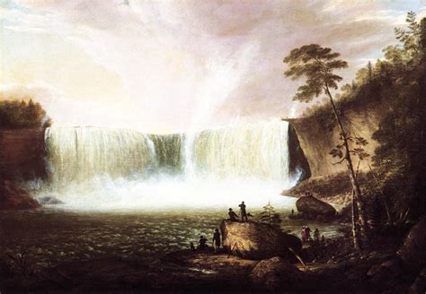 View Of Niagara Falls Painting Alvan Fisher Oil Paintings