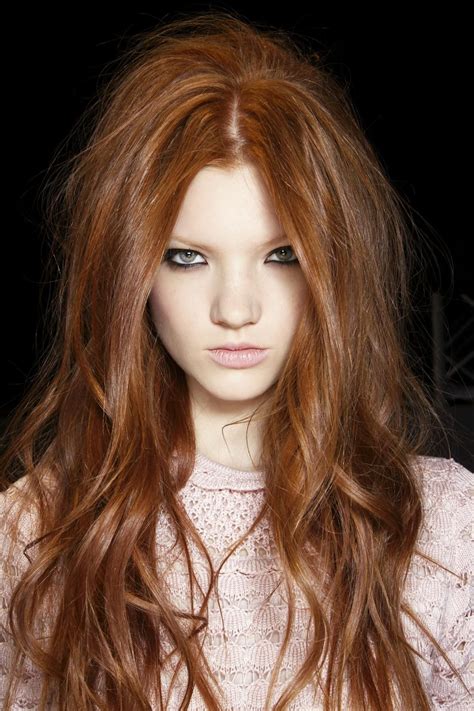 Subtle Summer Hair Color Ideas Natural Red Hair Red