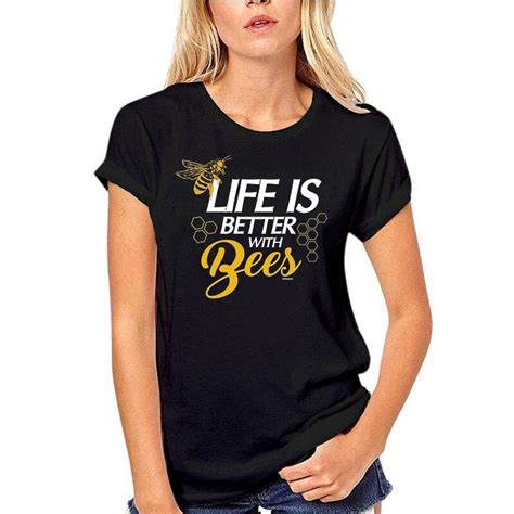 Buy T Shirt Beekeeper Life Is Better With Bees Beekeeping New Men