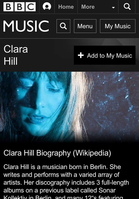 Clara Hill Clarahillmusic Twitter