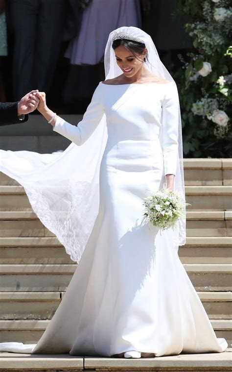 Meghan Markles Wedding Dress Clare Waight Keller Of Givenchy Designs