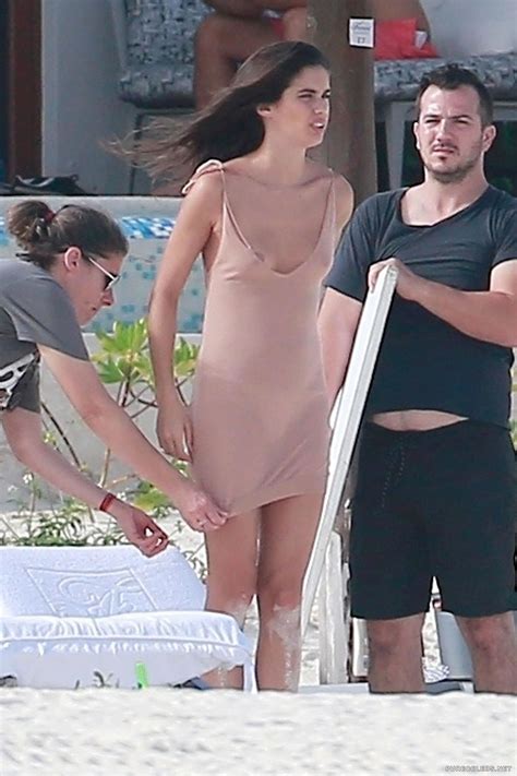 Sara Sampaio Paparazzi Nipple Slip And Bikini Photos Nucelebs Com