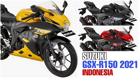 Suzuki Gsx R150 2021 Punya 4 Warna Baru Harga Termurah Rp 30 Jutaan