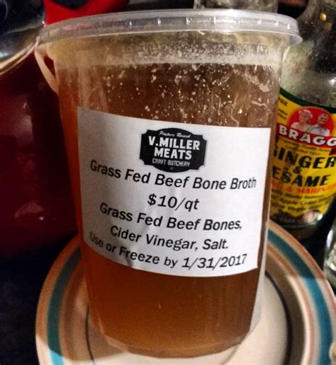 Marksebiz — V Miller Meats Grass Fed Beef Bone Broth
