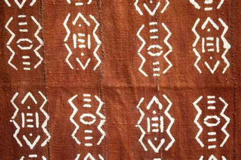 Mali Mud Cloth 382 B Mud Cloth African Fabric Fabric