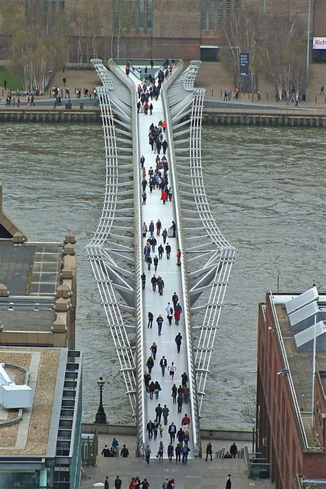 Millennium Bridge London Wikipedia The Free Encyclopedia Puentes
