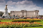 Der Buckingham Palace in London Buckingham Palace Gardens, Buckingham ...