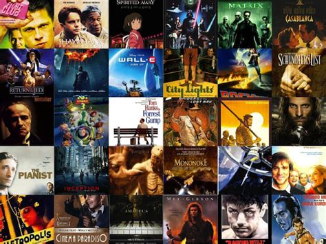 These are the movies we watch because we want to, not because we're told to. The best movies of all time