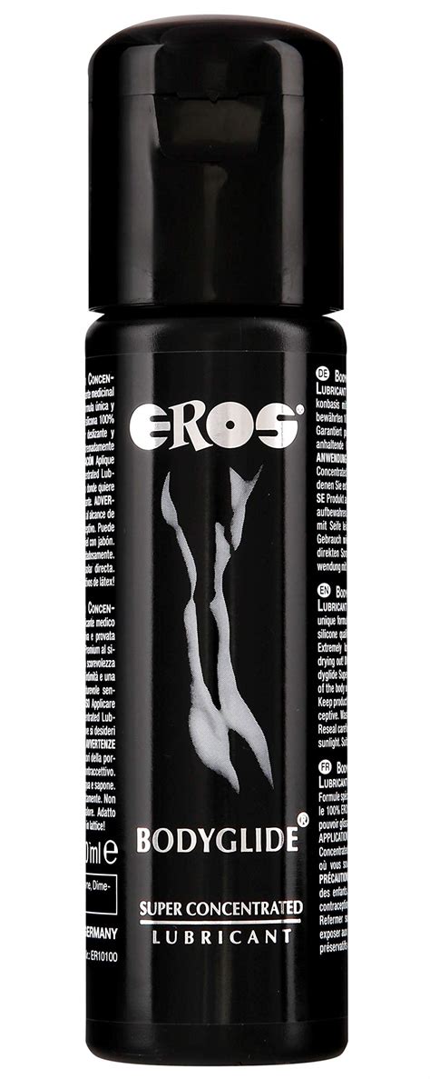 Megasol EROS Bodyglide Super Concentrated Body Gel Silicon Based Personal Lubricant Latex
