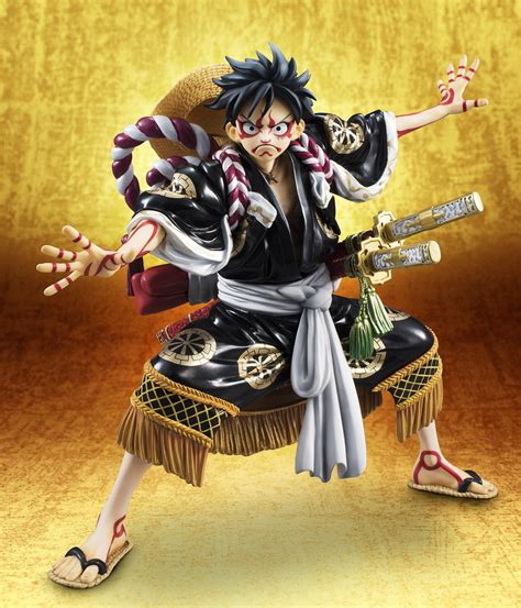 Portrait Of Pirates One Piece Luffy Kabuki Edition Re Run Megahouse
