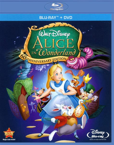 Alice In Wonderland Dvd Cover 1951