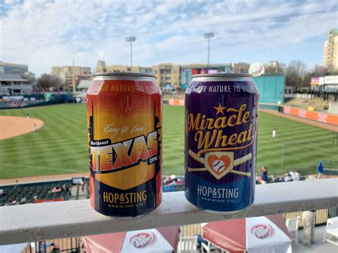 Hop And Sting Brewery Launches Aluminum Cowboy At Dr Pepper Ballpark