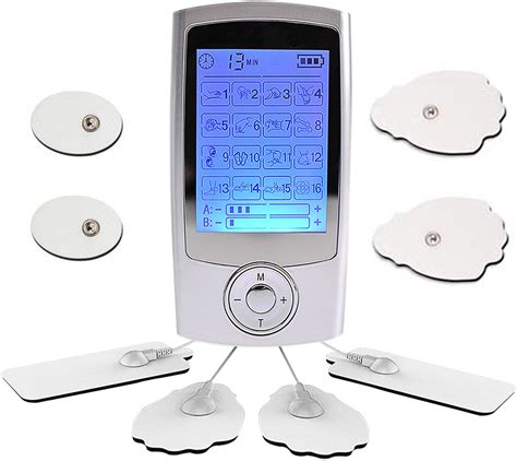 Tens Machine Muscle Stimulator Rechargeable Digital Therapy Full Body