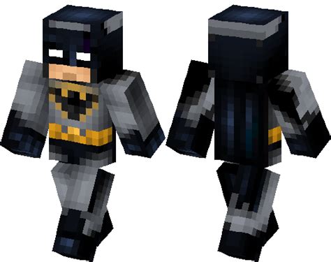 Batman Mcpe Cc Minecraft Skin Minecraft Hub