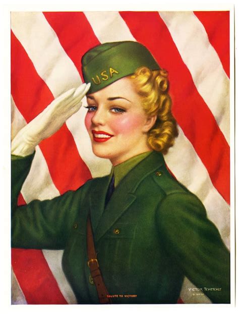 1940s Military Pin Up Girls