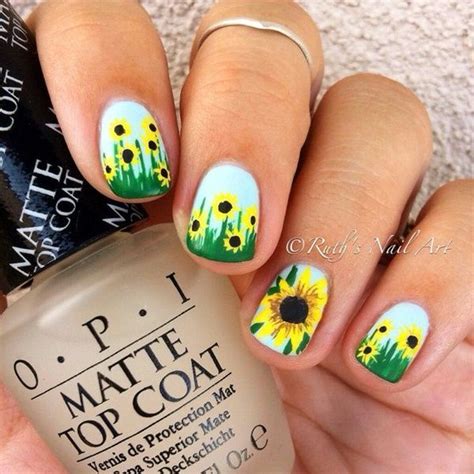 Diseños para pedicure en esmalte azul y plata. 25+ ideas de diseño de uñas con flores girasoles | Uñas con flores, Uñas sencillas y bonitas y ...