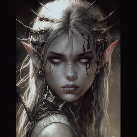 Artstation Witch Queen Of Elves Part2