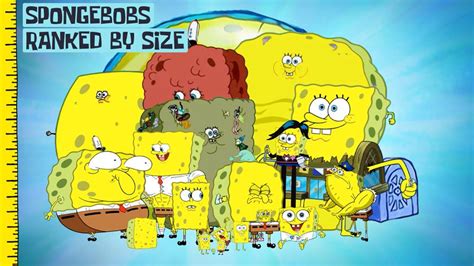 Spongebob Ranking By Size Spongebob Squarepants Video Clip Nick