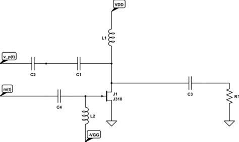 Rf Phase Modulator With Jfet Electrical Engineering Stack Exchange