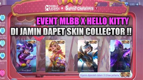Event Hello Kitty X Mobile Legend Bisa Dapat Skin Gratis