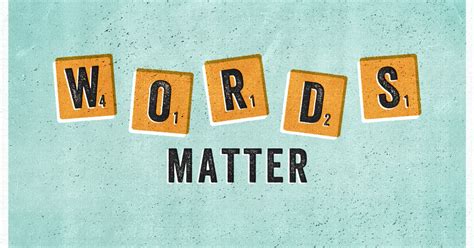 Words Matter Sermons First Church Melbourne