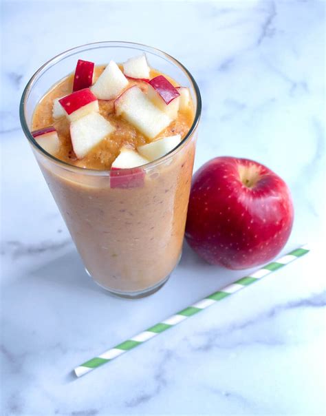 Apple Pumpkin Spice Smoothie The Produce Moms