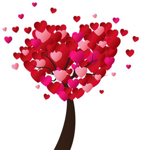 Find & download free graphic resources for valentines day. Valentine's Day Heart Tree PNG Clip-Art Image | Валентинки ...